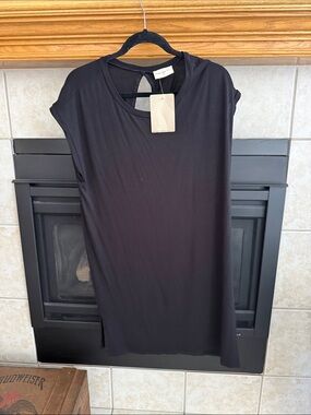 enough about me... Black Crewneck Tunic